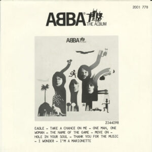 ABBA Eagle Thank You For The Music 7 Si NL 1978 Het Plaathuis