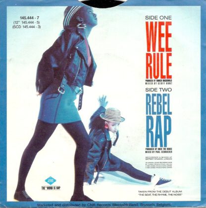 The Wee Papa Girl Rappers - Wee Rule (7"si 1988) - Image 2