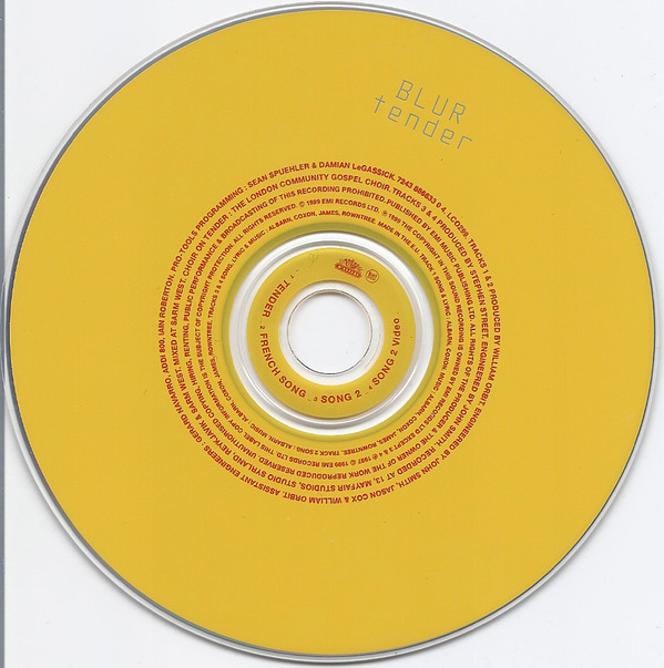 Blur - Tender (CD-maxi si 1999) enhanced - Het Plaathuis