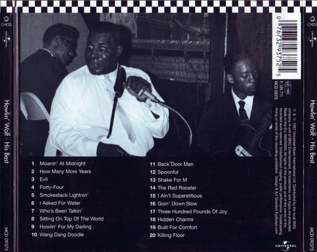 Howlin' Wolf - His Best (CD 1997) - Het Plaathuis