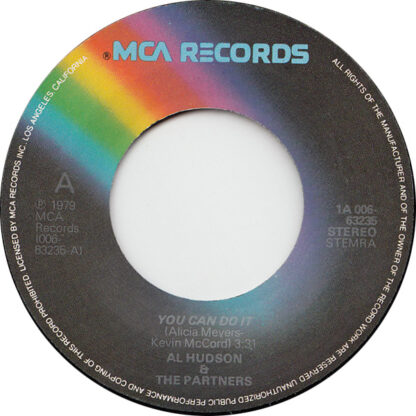 Al Hudson & The Partners - You Can Do It (7"si NL 1979) - Image 3