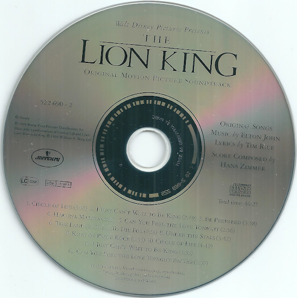Hans Zimmer The Lion King Classic Fm