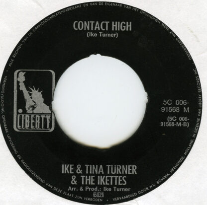 Ike & Tina Turner - I Want to Take You Higher (7"si 1970) - Image 2