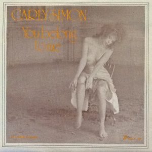 Carly Simon You Belong To Me Si Het Plaathuis