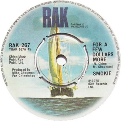 Smokie - For a Few Dollars More (7"si 1978)