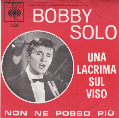 Bobby Solo - Una Lacrima Sul Viso (7"si 1964)