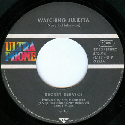 Secret Service - Flash in the Night (7"si Germany 1981) - Image 4