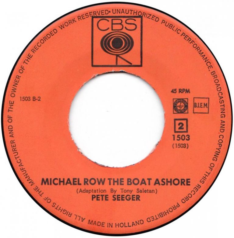 Pete Seeger - We Shall Overcome   Michael Row The Boat Ashore (7