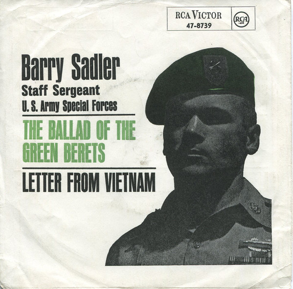 Barry Sadler The Ballad Of The Green Berets Si Het Plaathuis