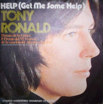 Tony Ronald - Help (Get Me Some Help) 7"si Spain 1971