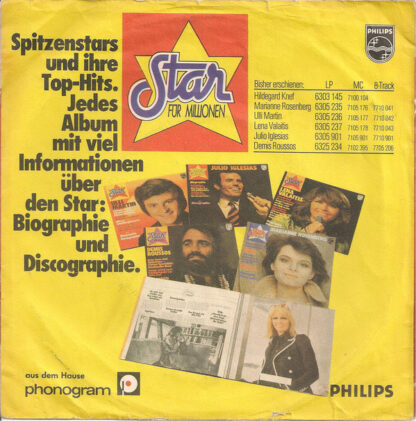 Marianne Rosenberg - Ich Bin Wie Du (7"si Germany 1975) Rare issue!! - Image 2