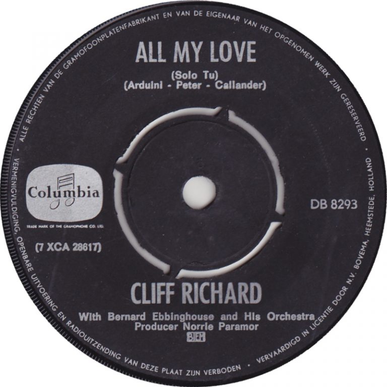 Cliff Richard - All My Love (7