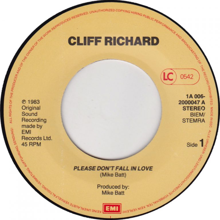 Cliff Richard - Please Don't Fall In Love (7