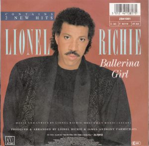 Lionel Richie - Ballerina Girl (7"si 1986) - Het Plaathuis