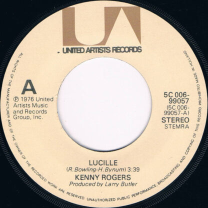 Kenny Rogers - Lucille (7"si NL 1976)