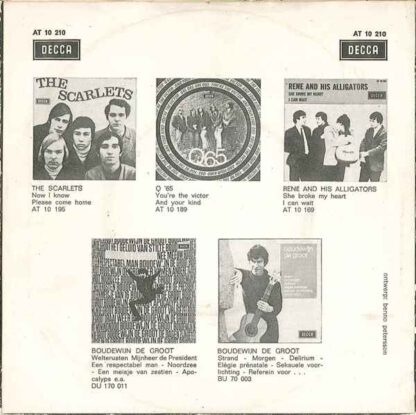 Q65 - The Life I Live / Cry in the Night (7"si NL 1966) - Image 2