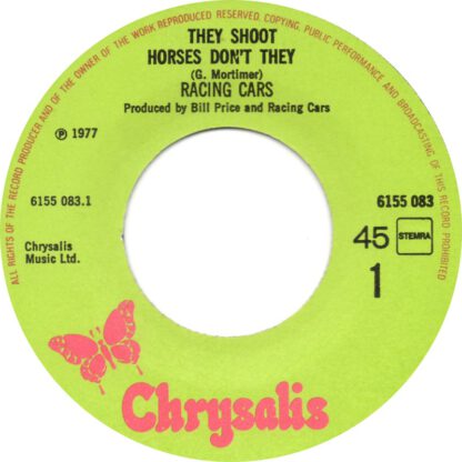 Racing Cars - They Shoot Horses Don't They (7"si NL 1977) - Afbeelding 3