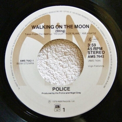 The Police - Walking on the Moon (7"si NL 1979) - Image 3