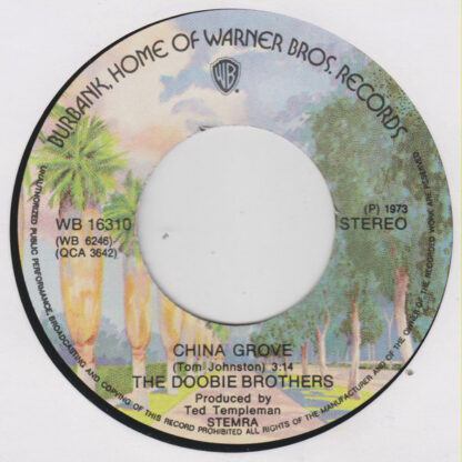 The Doobie Brothers - China Grove (7"si NL 1973)