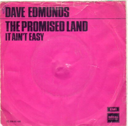 Dave Edmunds - The Promised Land (7"si NL 1972) Very Rare!