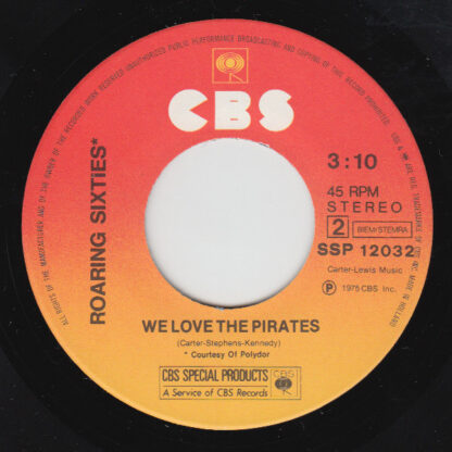 Percy Faith – Grunchy Granola Suite / Roaring Sixties - We Love The Pirates (7"si NL 1975) Very rare!! CBS Special Products-release! - Image 4