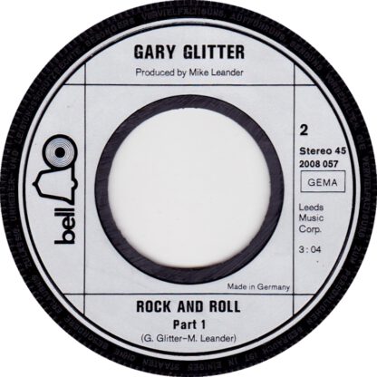 Gary Glitter - Rock and Roll Part 2! (7"si Germany 1972) - Afbeelding 3