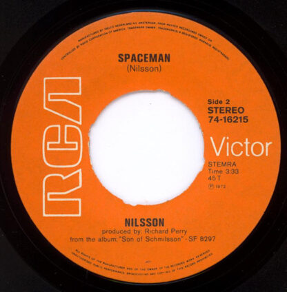 Nilsson - You're Breakin' My Heart / Spaceman (7"si NL 1972) - Image 3