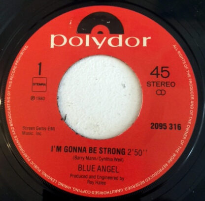 Blue Angel (Cyndi Lauper) - I'm Gonna Be Strong (7"si NL 1980) - Image 3