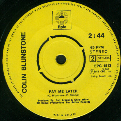 Colin Blunstone - I Want Some More (7"si NL 1973) - Afbeelding 4