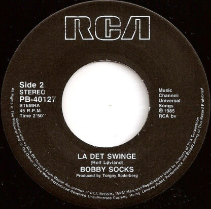 Bobbysocks! - Let It Swing (7"si NL 1985) Eurovision Song Contest-winner - Afbeelding 3