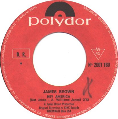 James Brown - Hey America (7"si France 1971)