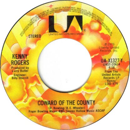 Kenny Rogers ‎– Coward of the County (7"si US 1979)