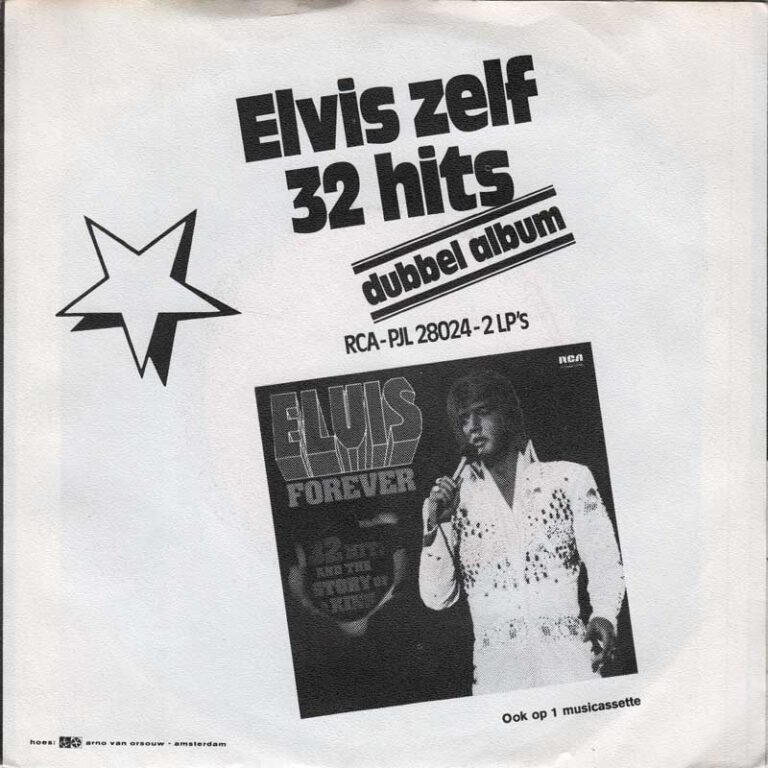 Elvis Presley ‎– My Boy (7"si NL 1974) - Het Plaathuis