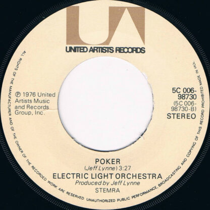 Electric Light Orchestra ‎– Rockaria! (7"si NL 1976) vg+ - Afbeelding 2