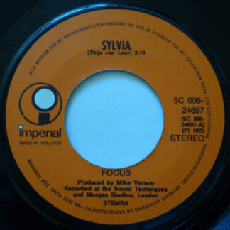 Focus – Sylvia (7"si NL 1972) vg+