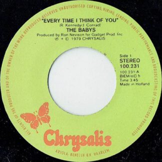 The Babys ‎– Every Time I Think Of You (7