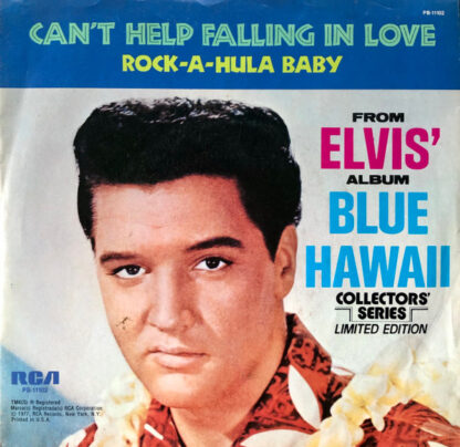 Elvis Presley ‎– Can't Help Falling In Love / Rock-A-Hula Baby (7"si US 1977) Collectors' Series - Limited Edition nm/nm