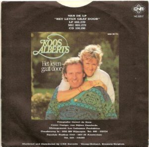 Koos Alberts – Zijn Het Je Ogen (7"si NL 1988) - Het Plaathuis