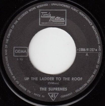 The Supremes ‎– Up the Ladder to the Roof (7"si Germany 1970) - Afbeelding 3