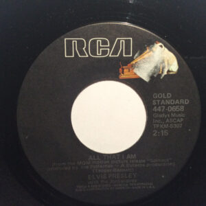 Elvis Presley ‎– Spinout / All That I Am (7"si US 1977) RCA Gold ...