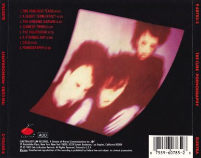 The Cure ‎– Pornography (CD US 1988) vg++/nm - Afbeelding 2