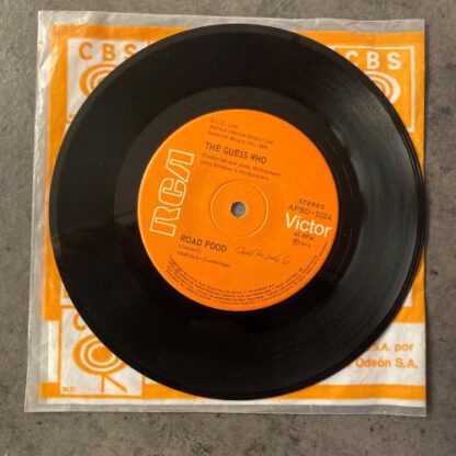 The Guess Who featuring Wolfman Jack! – Clap for the Wolfman (7"si Chile 1974)  vg++/vg+ - Afbeelding 3