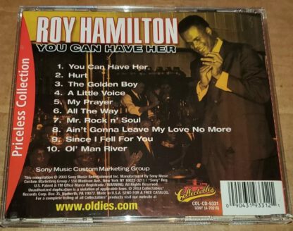 Roy Hamilton ‎– You Can Have Her  (CD US 2003) vg++/mint - Afbeelding 2