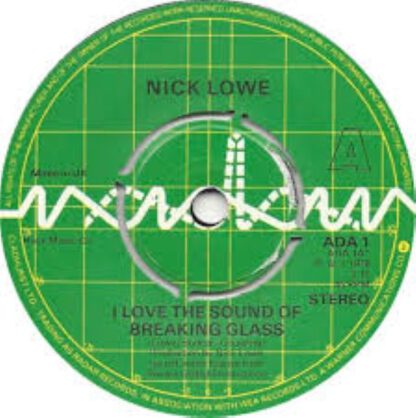 Nick Lowe ‎– I Love the Sound of Breaking Glass (7"si UK 1978) nm