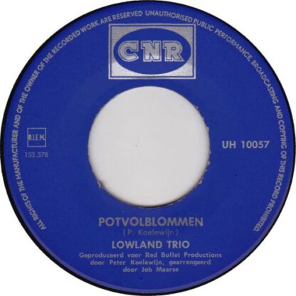 Lowland Trio ‎– Potvolblommen (7"si NL 1969) vg+/poor - Afbeelding 3