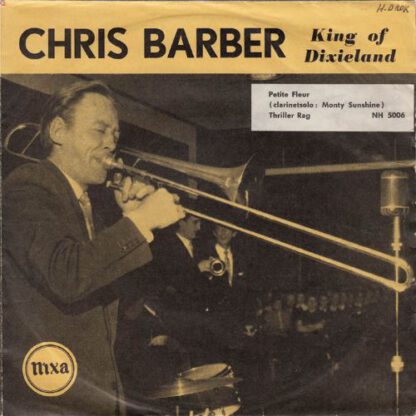 Chris Barber's Jazz Band ‎‎– Thriller Rag / Petite Fleur (7"si NL 1958) vg+/g+