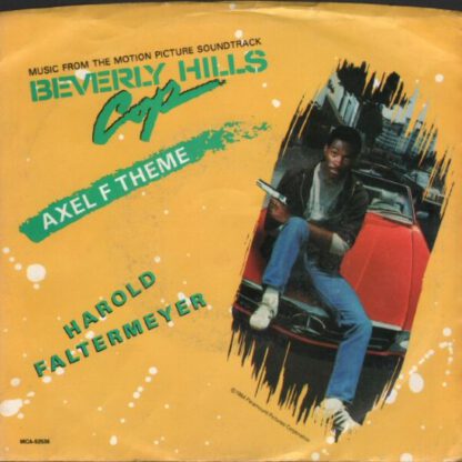 Harold Faltermeyer ‎– Axel F (7"si US 1984) Theme from "Beverly Hills Cop" vg++/vg++