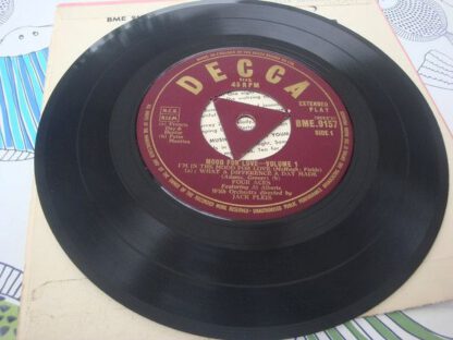 Four Aces ‎– Mood for Love (7"EP Sweden 1955) vg++/vg