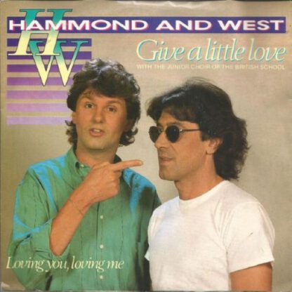 Hammond and West ‎– Give a Little Love (7"si NL 1986) vg++/vg++