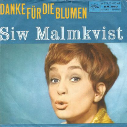 Siw Malmkvist ‎– Danke Für Die Blumen (7"si Germany 1961) nm/vg++